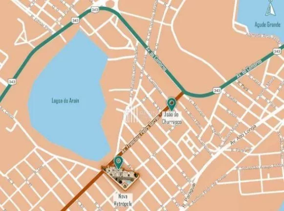 Imagem Apartamento pronto para morar, 2 dormitórios à venda por R$ 156.000,00 - Condomínio RESIDENCIAL NOVA METRÓPOLE - Nova Cidade - Campo Maior/PI