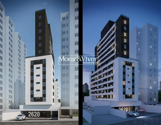 Imagem Apartamento para Venda em Curitiba, Água Verde, 2 dormitórios, 1 banheiro, 1 vaga