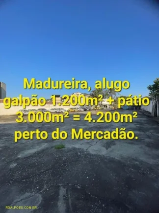 Imagem Galpão para Locação em RIO DE JANEIRO, MADUREIRA, 2 banheiros