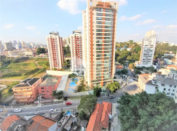 Imagem Apto à venda, 78m² com 3 dorms., sala com varanda, cozinha e dorms. com armários, Vista deslumbrante Santana, 1 vaga e lazer com piscina aquecida.