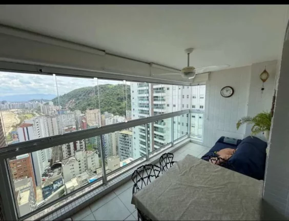 Imagem Apartamento com 3 Quartos à Venda, 100 m² em José Menino - Santos