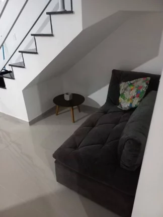 Imagem Cobertura com 2 dormitórios para alugar, 84 m² por R$ 2.895,00/mês - Vila Assunção - Santo André/SP