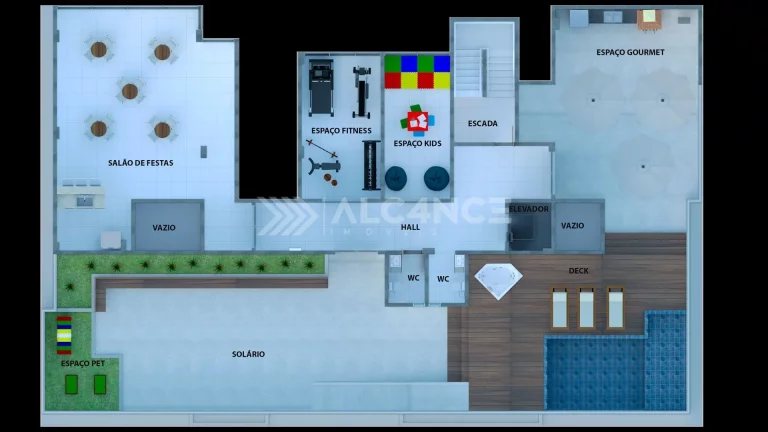 Imagem Apto - 3 Quartos - 1 Suíte - 64,11 m² - Poço, Cabedelo/PB
