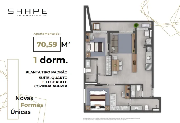 Imagem SHAPE Aptos. de 46 a 79m² ALPHAVILLE