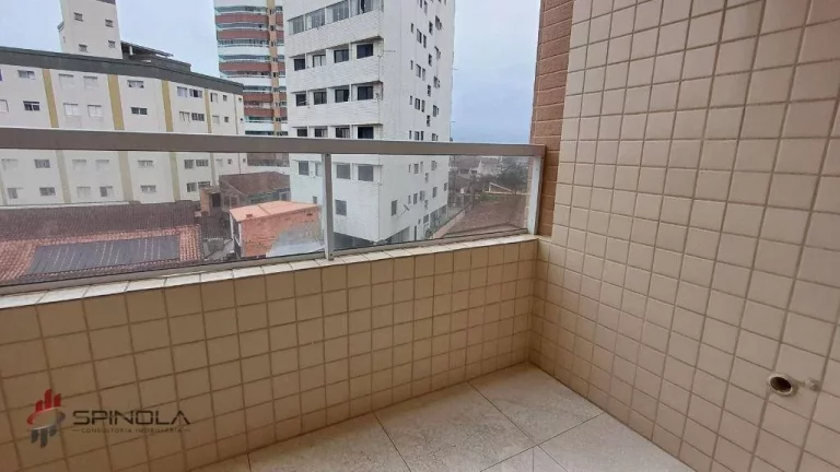 Imagem Apartamento com 2 dormitórios à venda, 53 m² por R$ 340.000,00 - Vila Caiçara - Praia Grande/SP