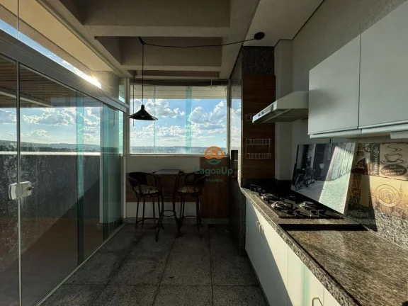 Imagem Cobertura com 3 dormitórios à venda, 158 m² por R$ 895.000,00 - Lundceia - Lagoa Santa/MG