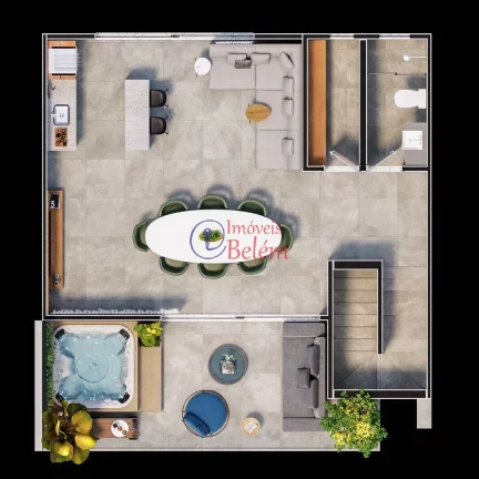 Imagem Imóveis Belém vende Mundi Rooftop casa em condomínio