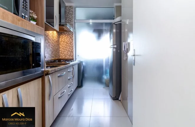 Imagem Apartamento com 52m² na Freguesia do Ó com Varanda e 1 Vaga de Garagem. Edifício com Lazer e Portaria