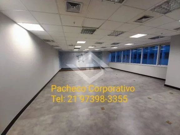 Imagem Centro Alugo Andar 869m2 no City Tower, saída do Metro da Carioca