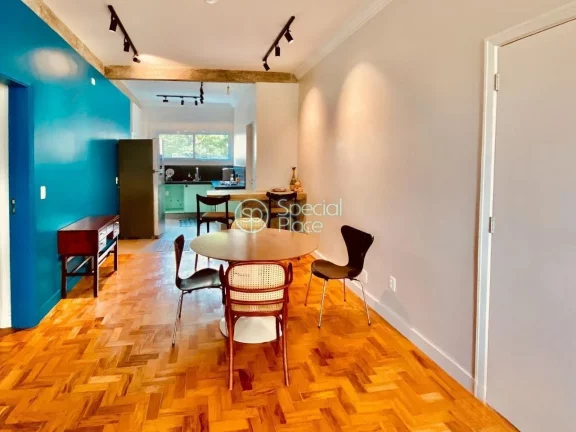 Imagem Lindo e aconchegante apartamento inteiramente reformado em localização privilegiada em Higienopoli...