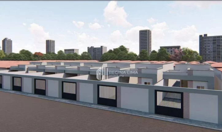 Imagem Casa em construção, 3 dormitórios à venda por R$ 205.000,00 - Condomínio JARDINS DO BEC - Vila do Bec - Timon/MA