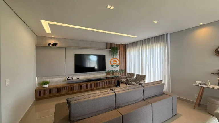 Imagem Casa com 3 dormitórios à venda, 213 m² por R$ 1.240.000 - Campo das Azaléias - Lagoa Santa/MG