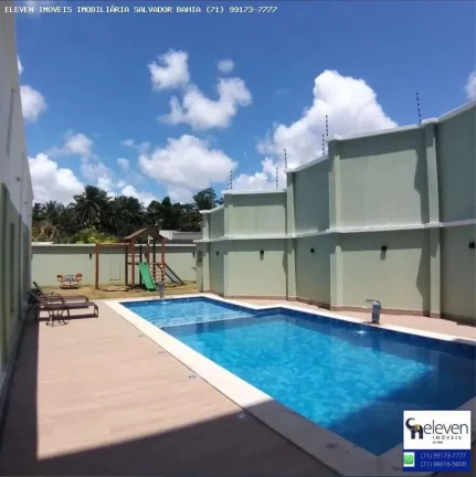 Imagem EU NOVO APARTAMENTO EM LAURO DE FREITAS! NO RECREIO BANDEIRANTES 3/4 ESCADAS UMA VAGA. 