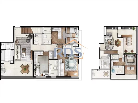 Imagem Vende cobertura na Vila olímpia de 215m² com 3 suítes e 3 vagas