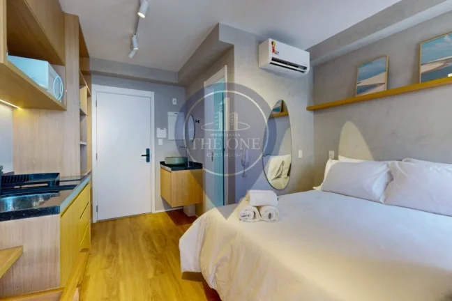 Imagem Apartamento de Luxo no Jardim das Bandeiras: 1 quarto, 1 suíte, 1 banheiro, 38m² - Venda ou Locação em São Paulo-SP!