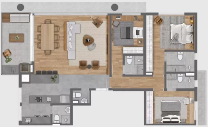 Imagem Faria Santos - Apartamento à venda no bairro Petrópolis - Porto Alegre/RS