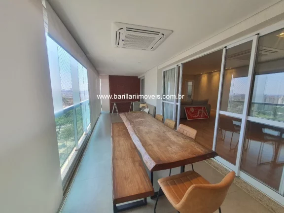 Apartamento de luxo no Jardim Botânico: 3 quartos, 3 suítes, 3 salas e 167m² - Ribeirão Preto-SP