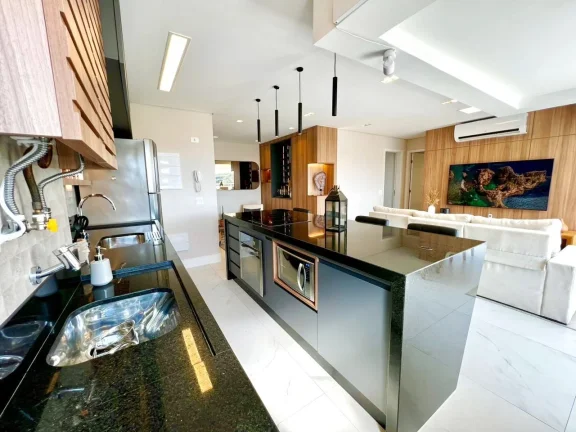Imagem Apartamento 79M², 2Q, 2 Suítes, 3 Banheiros, 2 Vagas, 1 Lavabo, Varanda, Academia, Churrasqueira, Piscina, Sauna, Salão de Festas e Jogos, Quadra.