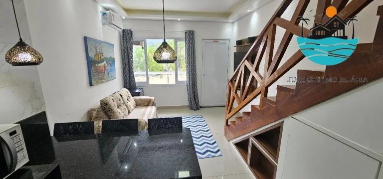 Imagem Flat aluguel Anual em Juquehy - Piso Superior, 2 dorm. 1 suíte, 1 Vaga, piscina coletiva, 80m² construída | Juquehy Imobiliária