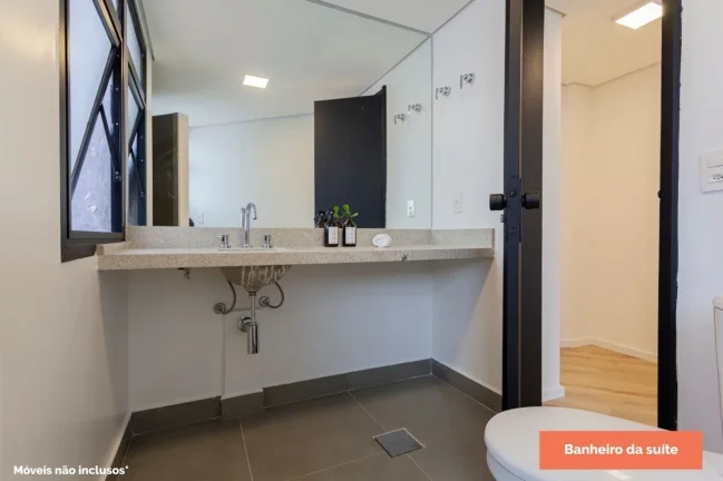 Imagem Apartamento Brooklin - 48M², 1 Dorm, 1 Suíte, 1 Vaga Demarcada, Academia, Piscina.