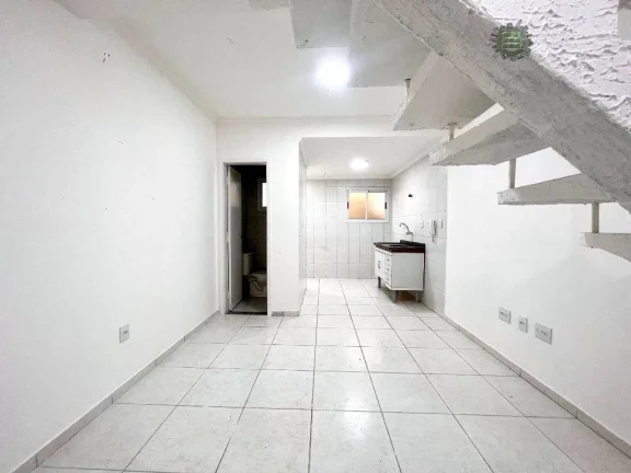 Imagem Casa de condomínio com 2 dormitórios à venda, 65 m² por R$ 370.000 - Canto do Forte - Praia Grande/SP