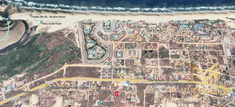 Imagem Terreno à venda, 1250 m² por R$ 460.000,00 - Porto das Dunas - Aquiraz/CE