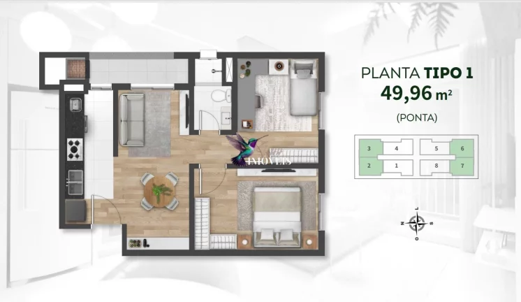 Imagem Solar dos Pampas - Apartamento no bairro Colina em Guaíba-RS