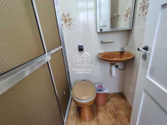 Imagem Apartamento frente mar de 2 quartos com suíte, 2 salas e vaga de garagem nas Pitangueiras, Guarujá-SP: Imperdível oportunidade!