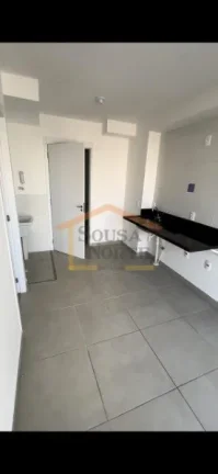 Imagem Apartamento 1 dormitório (SUITE), sala e cozinha integradas, varanda, sem vaga. 26m². Infraestrutu...