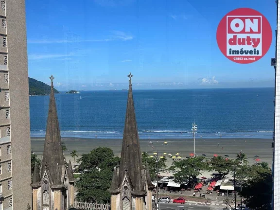 Imagem Cobertura com 3 dormitórios à venda, 158 m² por R$ 4.000.000,00 - Embaré - Santos/SP