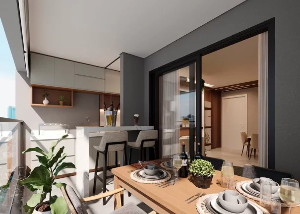 Imagem Apartamento à venda em Santo André-SP, Jardim: 3 quartos, 1 suíte, 2 banheiros, 2 vagas, 67m² - Condomínio Vega Jardim
