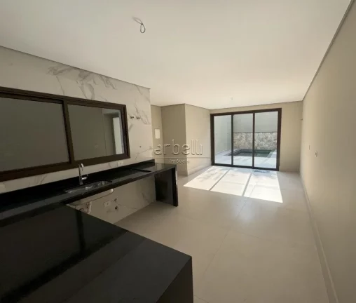 Imagem Sobrado com 220 M², com 4 dormitórios suítes, sala, lavabo, cozinha, área de serviços, churrasq...