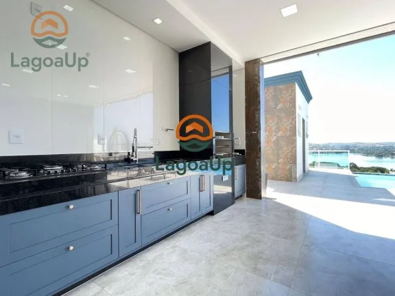 Imagem Casa com 3 dormitórios à venda, 283 m² por R$ 3.100.000,00 - Lundceia - Lagoa Santa/MG