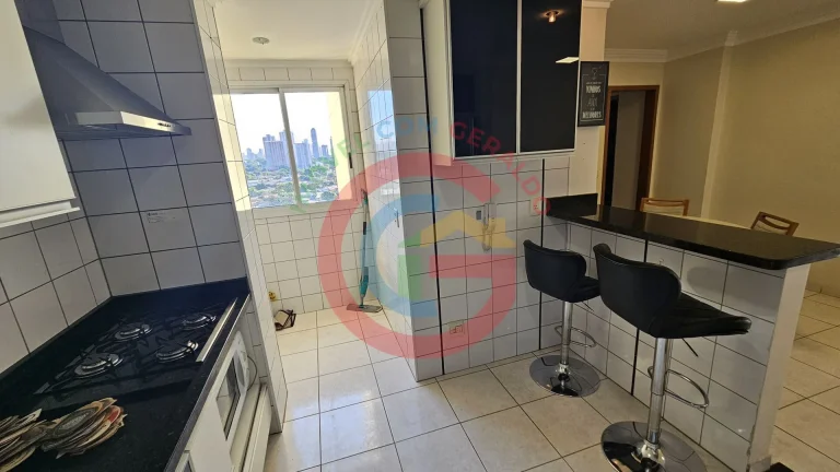 Imagem Apartamento 3 Q - Semi mobiliado - Jardim Goiás
