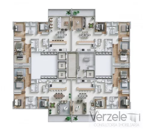 Imagem Apartamento 4 ou + dormitórios para Venda em Balneário Camboriú / SC no bairro Centro