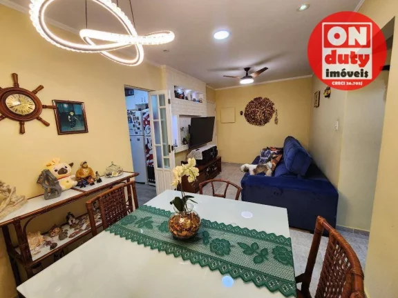 Imagem Apartamento com 2 dormitórios à venda, 98 m² por R$ 540.000,00 - Ponta da Praia - Santos/SP