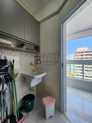 Imagem Apartamento Vista mar com 2 Dormitórios sendo 1 suíte no bairro Tupi - Praia Grande