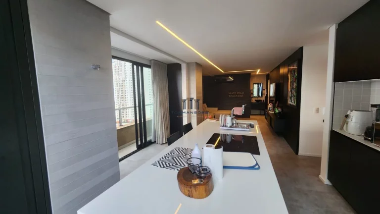Imagem Cobertura Decorada e Mobiliada, lazer completo, 1 quarto e 3 Vagas a no Vila da