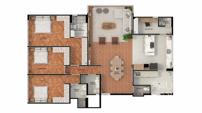 Imagem Higienópolis Venda - 3 Dormitórios (2 suítes) - 2 Vagas - 167m²