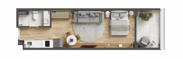 Imagem Studio à venda 1 Quarto 39.49M Ipanema Rio de Janeiro - RJ | Be in Rio Barão da Torre Imagem Studio à venda 1 Quarto 39.49M Ipanema Rio de Janeiro - RJ | Be in Rio Barão da Torre