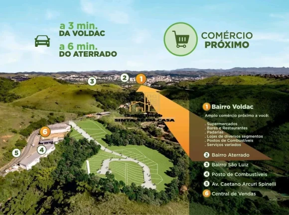 Imagem Loteamento Barreira Cravo Verde| Voldac | Volta Redonda Rj