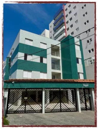 APARTAMENTO COM 48 m² - CAIÇARA - PRAIA GRANDE SP