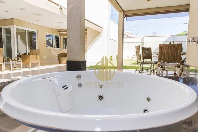 Imagem Casa Alto Padrão 4 dormitórios sendo 3 Suítes - Condomínio Acácias Village - Cravinhos
