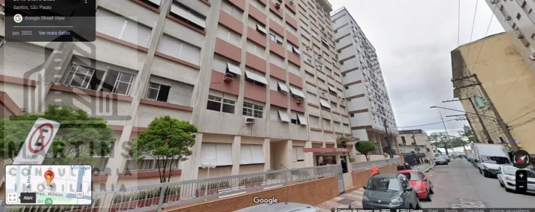 Imagem Reformado, 1 Dorm, Quadra da Praia da Pompéia em Santos