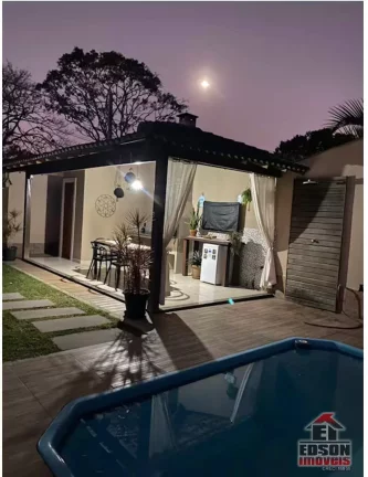 Imagem 3 Quartos, 1 Suíte, 2ª Locação com Piscina e Churrasqueira no Recanto.