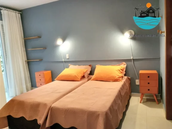 Imagem Casa para Alugar em Juquehy com, 4 dormitórios, 3 suítes, 150m da praia - Acomodação 10 pessoas | Juquehy Imobiliária