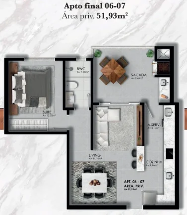 Imagem Apartamento na planta em Camboriú, Bairro São Francisco