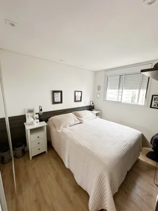 Imagem Apartamento 64M², 2Q, 1 Suíte, 2 Banheiros, 1 Vaga, Academia, Piscina Adulto e Infantil, Churrasqueira, Salão de Festas e Jogos, Playground, Sauna.