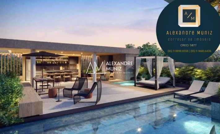 Imagem Villa Lobos, apartamentos à venda, 4 quartos, Meireles, Fortaleza-CE