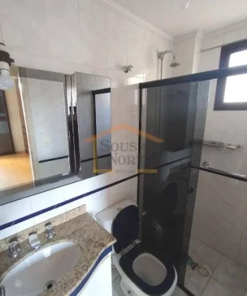 Imagem Apartamento 3 dormitórios, sendo 1 suite, sala 2 ambientes, sacada fechada com tela, cozinha com ar...